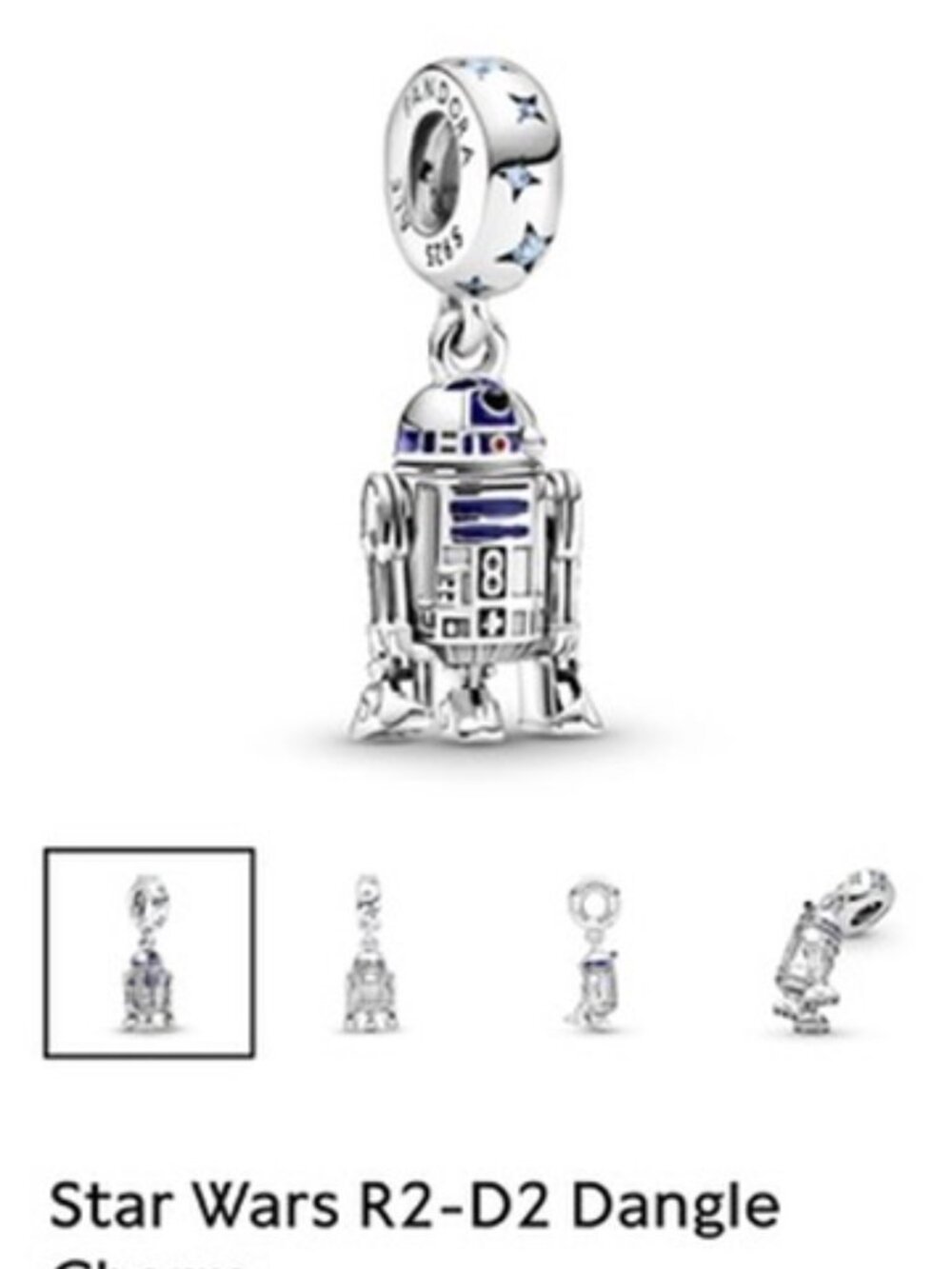 Pandora Star Wars R2-D2 Dangle Charm - RETIRED